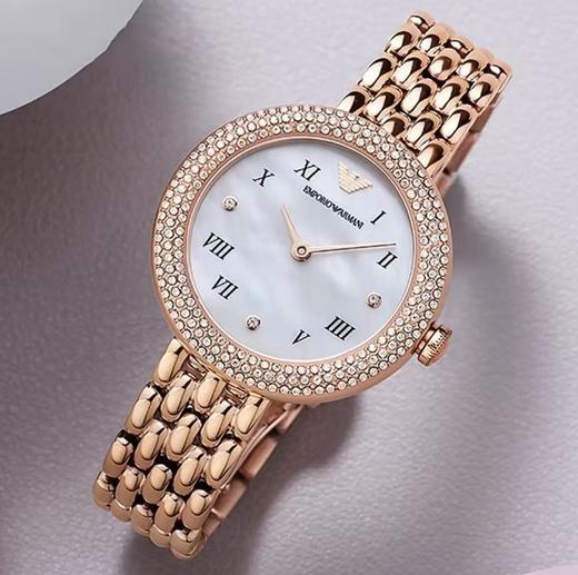 【热卖爆款799元 限量10单】阿玛尼满天星手表阿玛尼满天星石英手表女 AR11355 新年闪耀礼盒  -w 商品图1