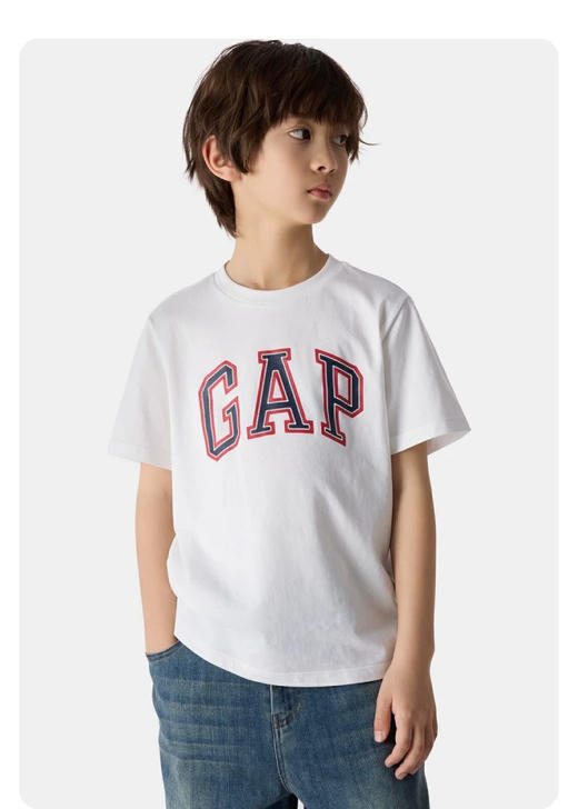 直发【两件拍】全新14色，GP圆领儿童短袖T恤，~100棉 商品图5