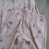 云仓【红豆正品】 柔柔棉~可爱印花 女士翻领长袖家居睡衣套装 商品缩略图3