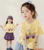 简直是“夏日救星”降临🌞！短袖+冰袖【巴鲁熊纯棉防晒袖假两件】 宝宝的娇嫩肌肤怎能被紫外线“偷袭”？ 从面料到设计，每一寸细节都藏着妈妈的爱与智慧～ 商品缩略图1