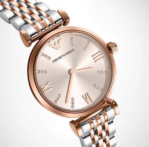 【仅限一天799 赠礼盒礼袋】Armani/阿玛尼 满天星手表 粉盘AR11223 -w 商品图5