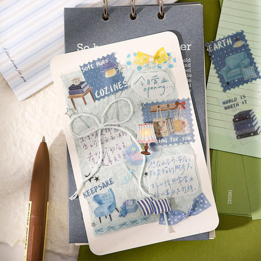 番茄酱少女她的周末漫游系列邮票贴纸包 商品图3