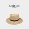 【2026新品】Christys'百年皇室品牌 花纹宝草牛皮装饰大帽檐草帽 商品缩略图3