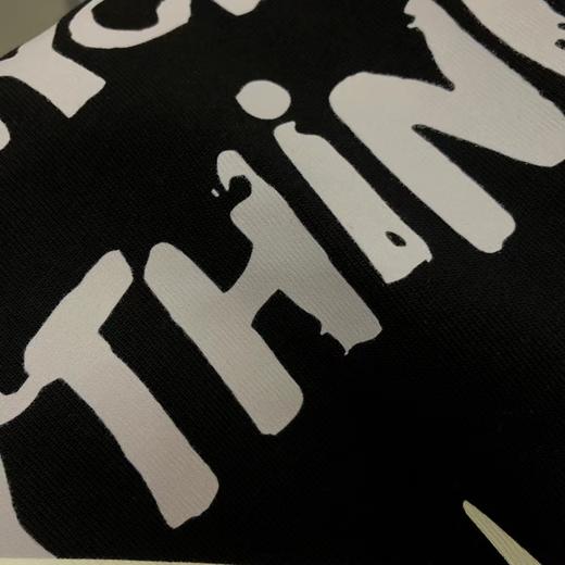 F033105夏季新款街头元素时尚百搭休闲达摩面孔与涂鸦印花T恤 商品图10