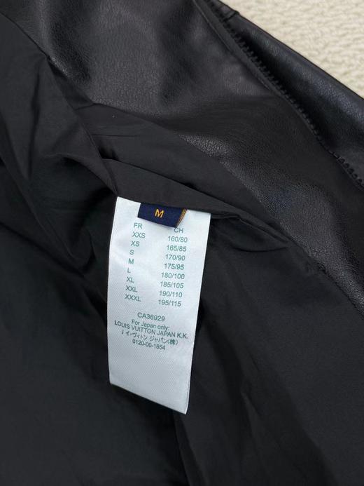 F033142春夏季新款防风耐磨黑白拼接撞色越野赛车风机车皮夹克外套 商品图11