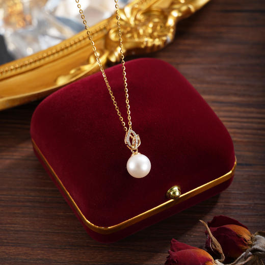 子佩集【瑰丽新生】银S925珍珠惜王妃套链项链【P3071】郁金香镀金2602 商品图1