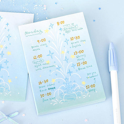 NOTE FOR星星不打烊系列80张便签 商品图2