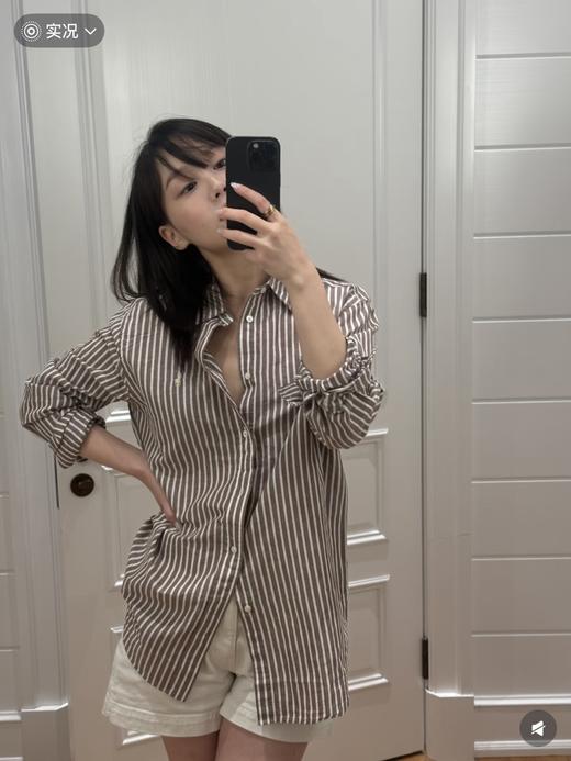 毒家！！！ 广东溢达代工！纯女款！三色！拉夫劳伦 Classic Fit经典条纹衬衫 商品图4