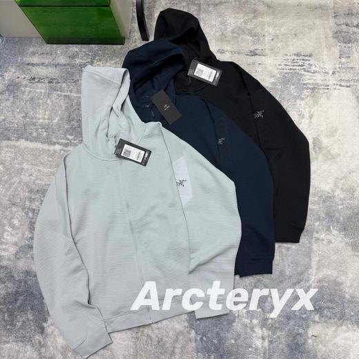 F033145春季新款连帽开衫外套情侣款刺绣logo透气保暖舒适简约长袖夹克 商品图0