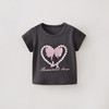 马克珍妮爱心蝴蝶结女童柔弹罗纹T2026年夏装新款560576 商品缩略图2