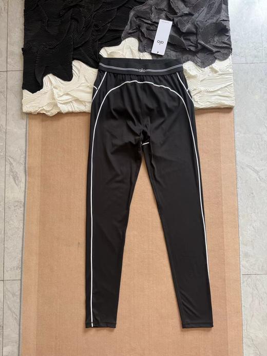 F033111内衣长裤套装早春新款时尚百搭极简黑白撞色高弹瑜伽裤 商品图5