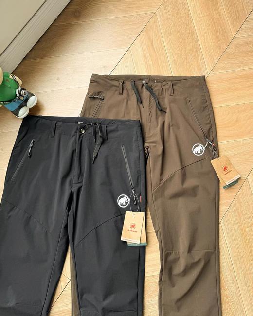 F0331115户外防风防泼水防刮耐磨立体剪裁软壳长裤 商品图8