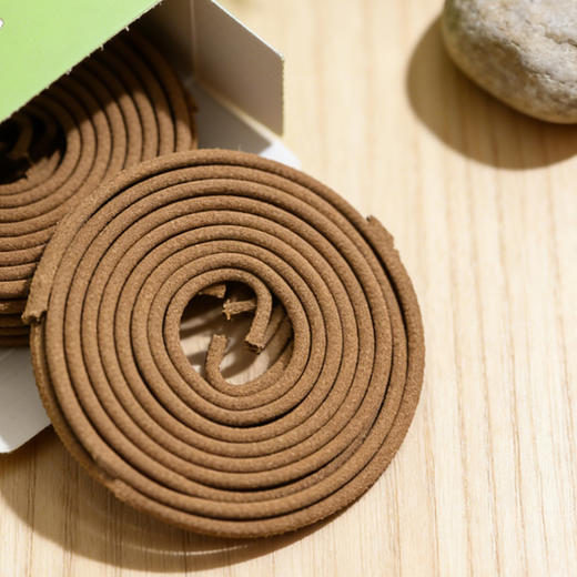 【超值2盒装 送莲花插1个】非遗里的中国 默燃無蚊线香 天然艾草香 120片/盒*2盒 商品图5