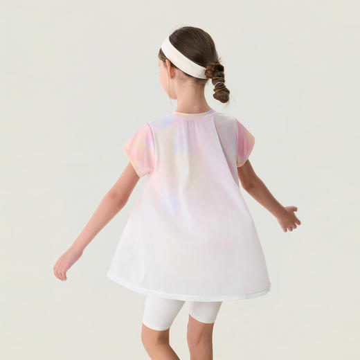 马克珍妮雾粉星芒女童凉感防晒仙女T恤2026年夏装新款560786 商品图4