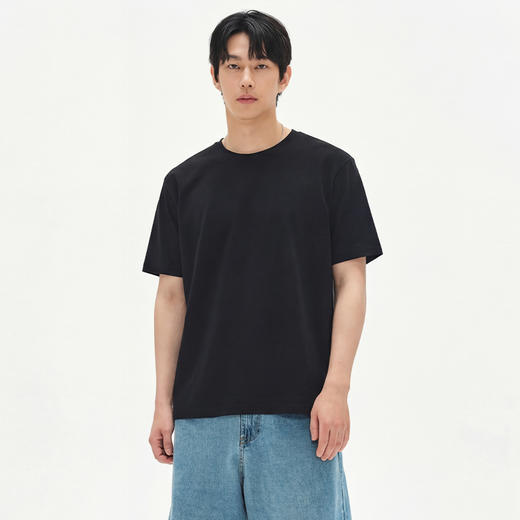 DRONKOO 2026 圆领净版修身短袖T恤 商品图1