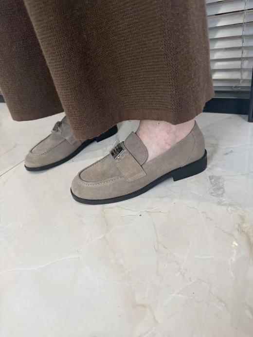 实体店订单尾货！无补！头层牛皮的乐福鞋  26Y03118- 商品图0