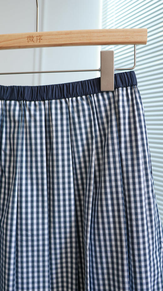 北市海湾|韩系减龄格子百褶裙 商品图2