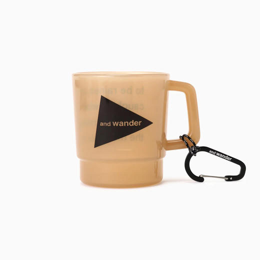 and wander logo PP mug 户外风马克杯340ML 多色杯子 商品图2