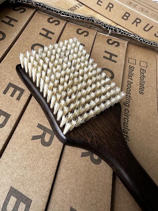 正亚马68美刀！超长柄猪鬃毛浴刷  26Y03113- 商品图5