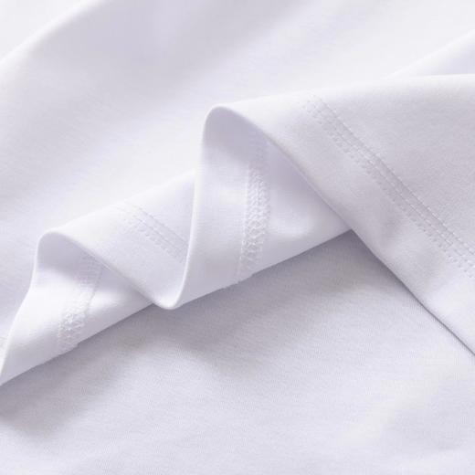 F033161春夏季新款亲肤透气厚实挺括简约百搭刺绣短袖T恤 商品图10