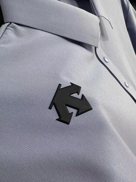 F033176春夏季新款速商务百搭干冰丝商务翻领短袖T恤polo衫 商品图7