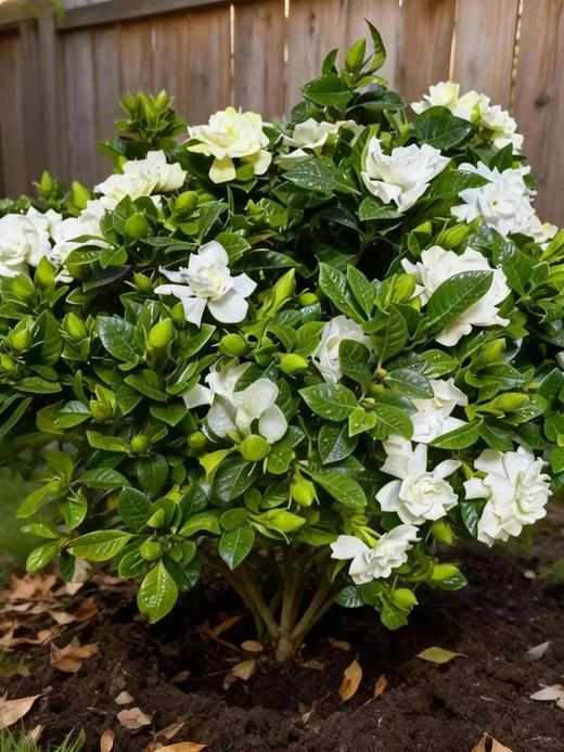 【清新翠绿！大盆大株】春暖就爆花芬芳满屋香！超级好养的栀子花 花苞多带吸水花盆。xa 商品图2