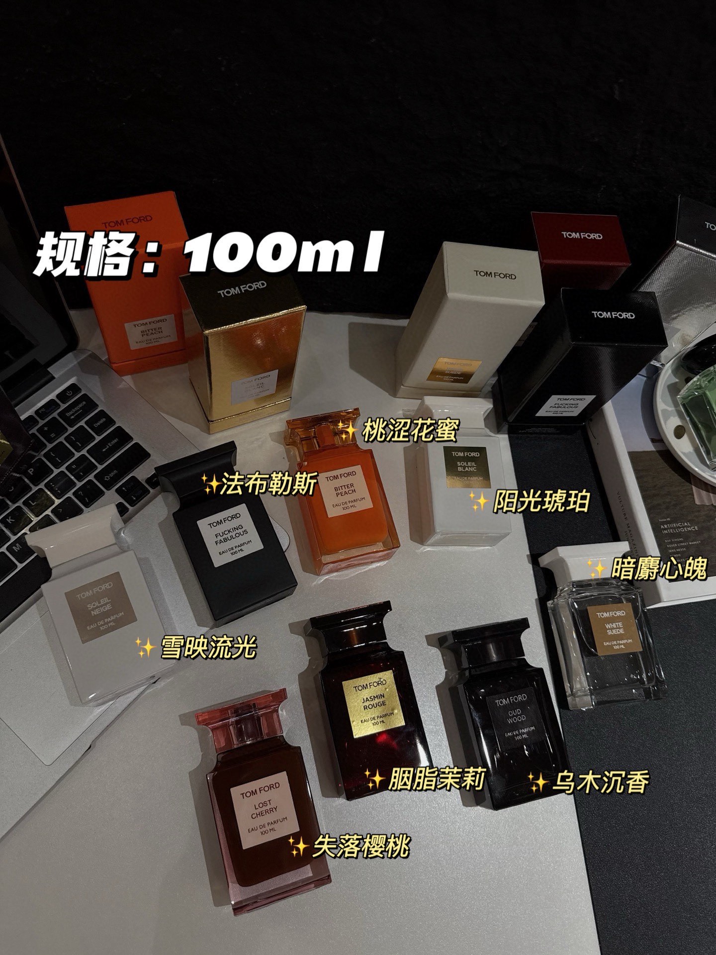 𝐓𝐅爆款香水安排❗️ 又有新味道啦！！八个最火的高定私藏香