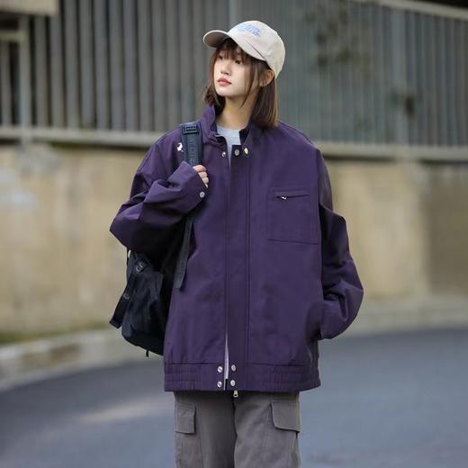 F033195秋季新款情侣款机能风休闲棒球服飞行夹克冲锋衣外套 商品图1