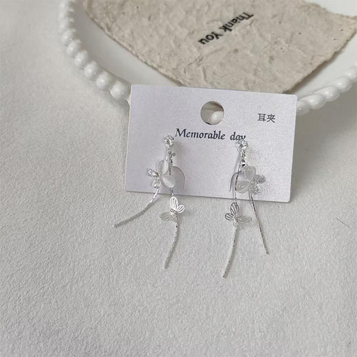 简约百搭蝴蝶耳夹-纪念日百货门店同款169894759 商品图2