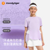 moodytiger女童花瓣短袖T恤夏季舒适透气导湿不闷汗62210115 商品缩略图2