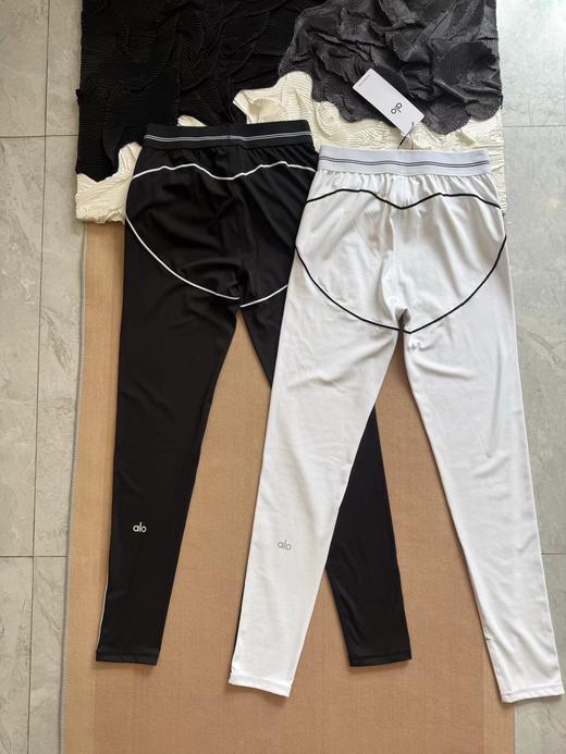 F033111内衣长裤套装早春新款时尚百搭极简黑白撞色高弹瑜伽裤 商品图2