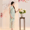 三彩【素锦流年】2026夏季新款新中式套装烧花小衫上衣半身裙C 商品缩略图1