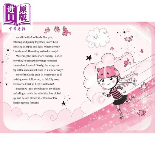 预售 【中商原版】独角兽尼亚6 彩虹旱冰鞋 Unicornia Rainbow Roller Skates 英文原版 奇幻冒险故事读物 儿童章节书 进口童书 商品图1