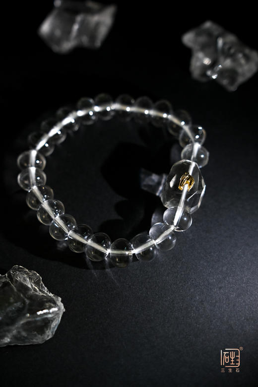 三生石.马语者 白水晶设计手链 商品图2