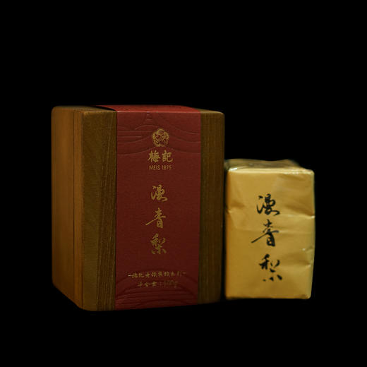 梅记2000年漫青梨老铁 100g宜品宜藏 陈年铁观音老乌龙茶 商品图2