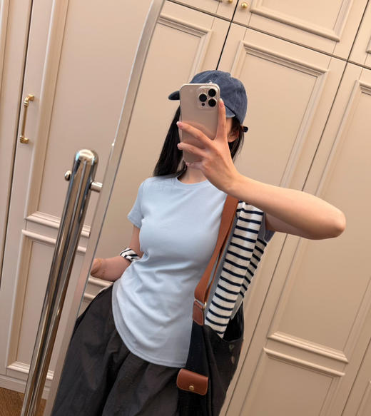 特价2件美式正肩短袖T恤 商品图9