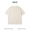SDSA男装2026新款高贵轻奢日系复古纯色肌理圆领短袖T恤百搭上衣 商品缩略图4