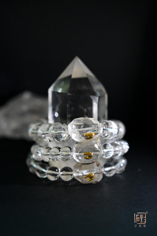 三生石.马语者 白水晶设计手链 商品图0