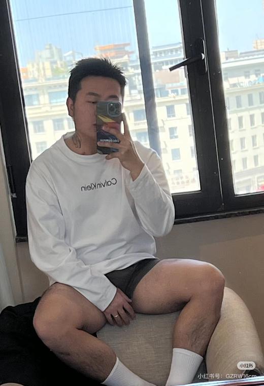 F0331129春秋长袖圆领上衣休闲印花简约时尚纯棉t恤 商品图7