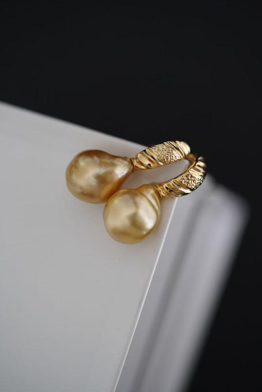 浓金巴洛克耳饰 商品图2