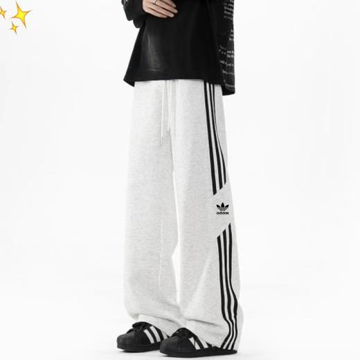 F033187春夏季新款美式休闲时尚日常百搭条纹直筒长裤卫裤 商品图2