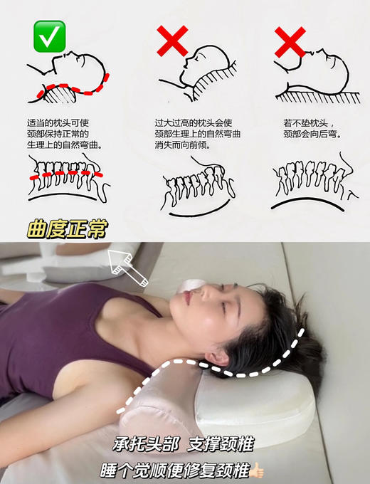 颈椎枕界的 “黑马”cici berry零压记忆牵引枕5.0 商品图8