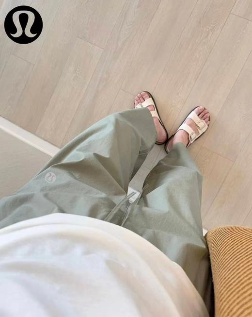 F033158夏季新款宽松透气百搭小个子九分休闲直筒裤子长裤 商品图7