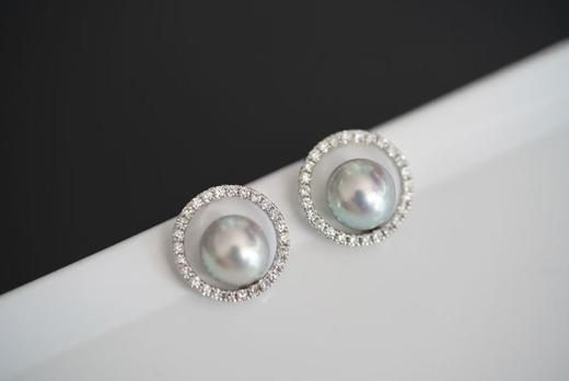 Akoya珍珠耳饰 商品图3