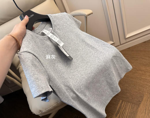 特价2件美式正肩短袖T恤 商品图2