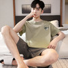 睡衣男士夏季纯棉短袖短裤套装时尚休闲凉爽中青年可外穿家居服   JL-YS9014 商品缩略图2