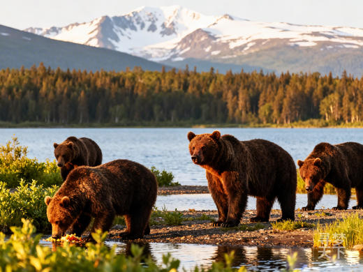 闯入野性之境！ 俄罗斯·勘察加半岛、棕熊捕鱼、火山地貌奇观 、海参威9天摄影团 商品图1