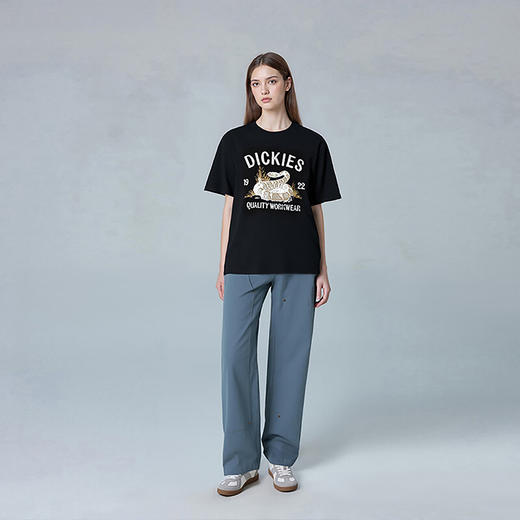 Dickies速干短袖男印花宽松重磅圆领t恤夏季新款百搭休闲半袖 商品图1