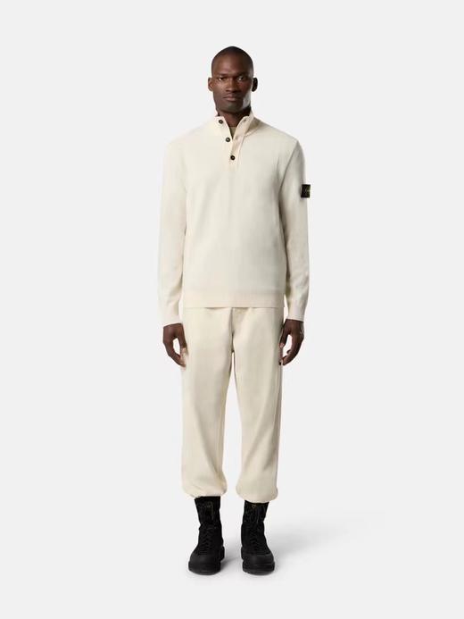 F0331119棉毛混纺半纽扣高领柔软舒适亲肤针织套头毛衣 商品图8