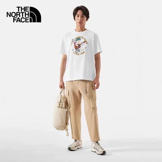 F0331110春夏新款亲肤透气时尚百搭情侣款户外吉他熊短袖T恤 商品图5